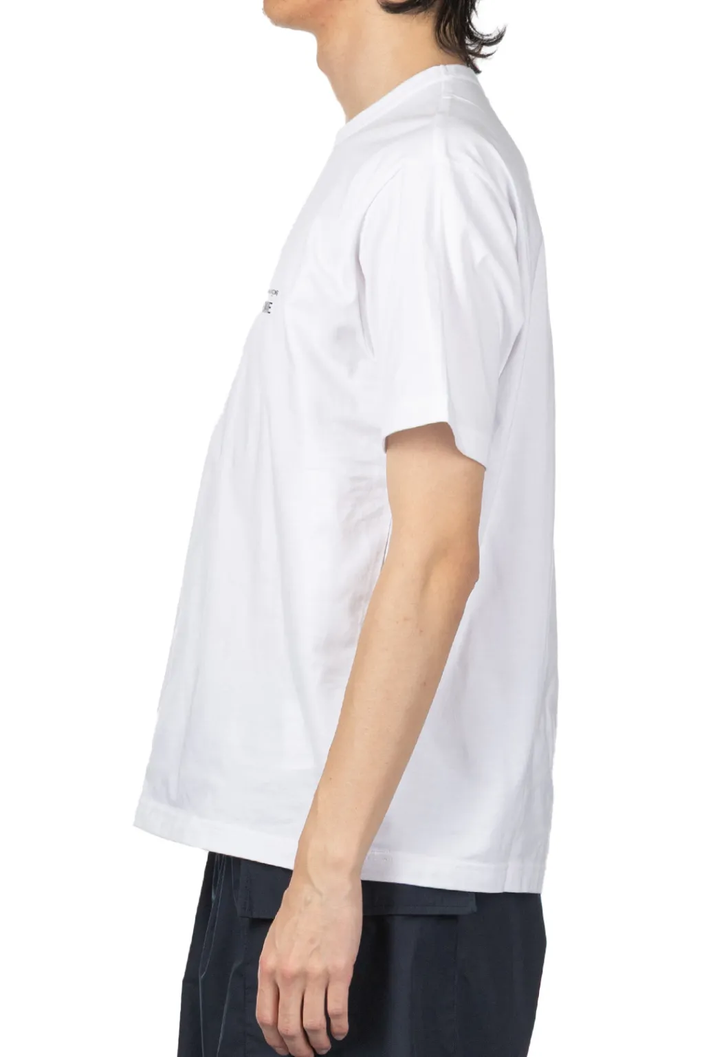 Outlet Comme Des Garcons Homme Logo SS T-Shirt - White