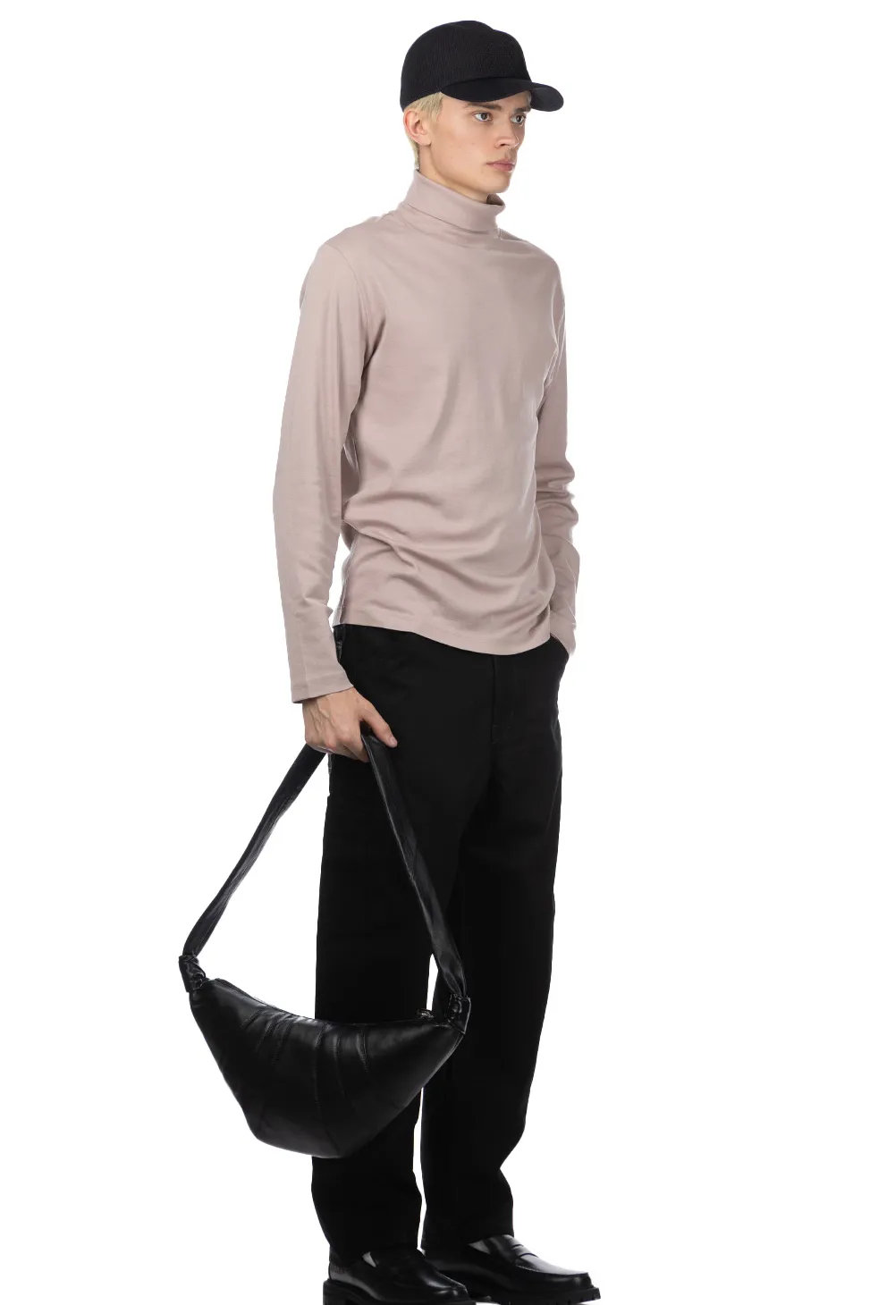Discount LEMAIRE Long Sleeve Turtle Neck - Violet Ice
