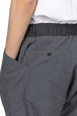Fashion ts(s) Loose Fit Cropped Pants- Charcoal
