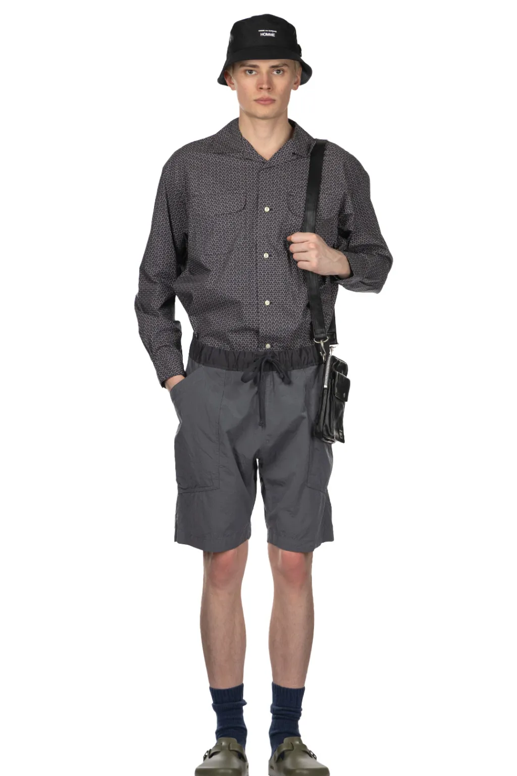 Online ts(s) Loose Fit Shorts - Charcoal