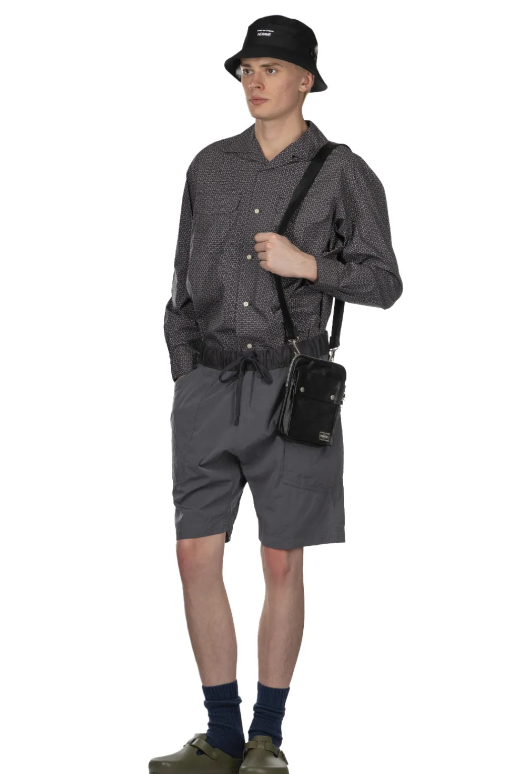 Online ts(s) Loose Fit Shorts - Charcoal