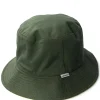 Fashion Cableami Loose Light Chino Bucket Hat Reversible - Olive / Lemon