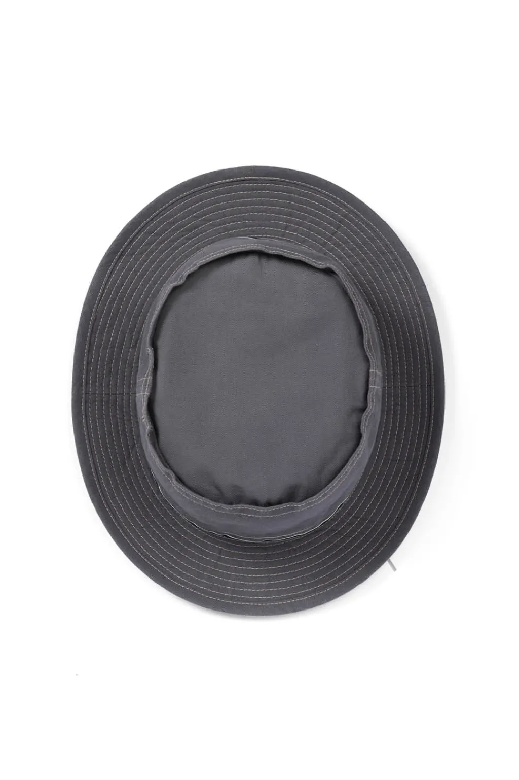 New Cableami Loose Light Chino Pork-Pie Hat - Grey