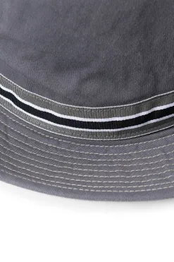 Clearance Cableami Loose Light Chino Pork-Pie Hat - Grey