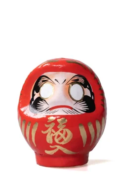 Outlet Fukumaneki Lucky Daruma 9cm - Red