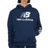 New New Balance MADE in USA Logo Hoodie - Natural Indigo