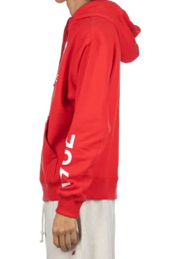 Online New Balance MADE in USA Logo Hoodie - Red