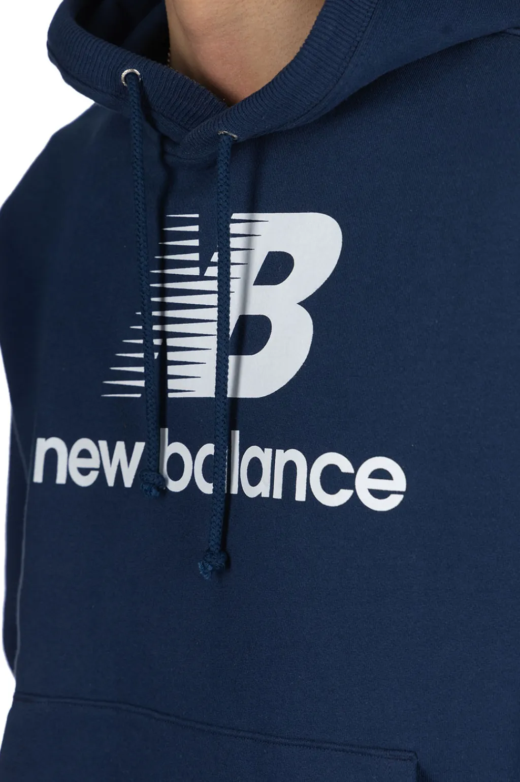 New New Balance MADE in USA Logo Hoodie - Natural Indigo