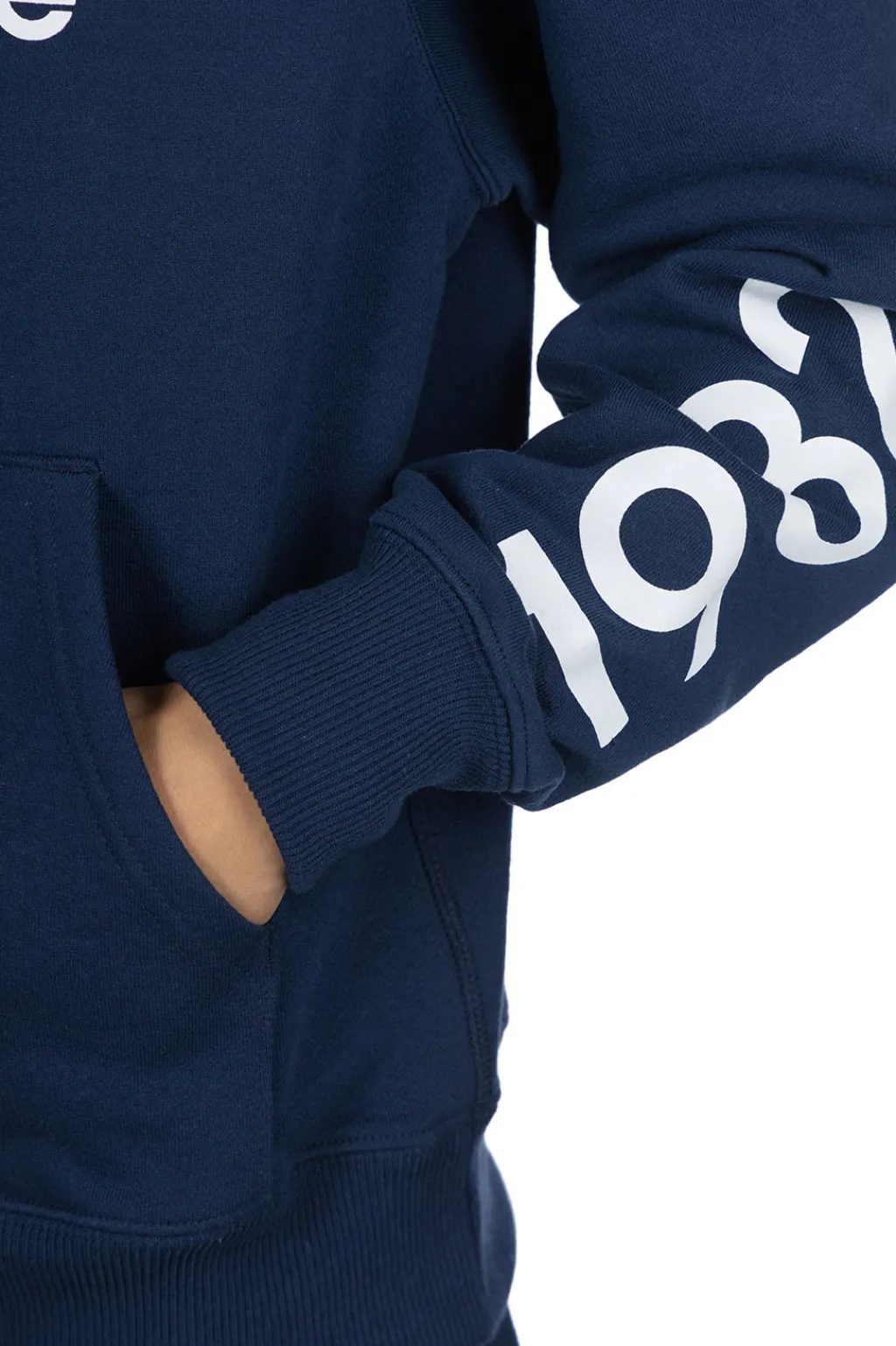 New New Balance MADE in USA Logo Hoodie - Natural Indigo