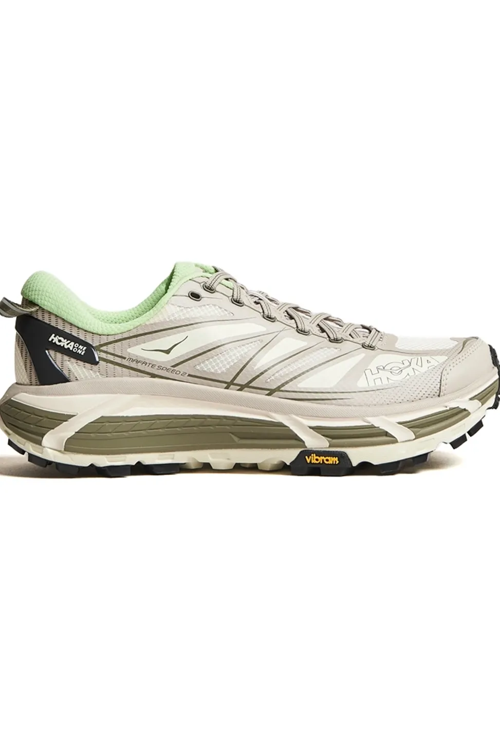 New Hoka Mafate Speed 2 - Putty and Eucalyptus