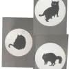 Hot Mino Washi Mari's Atlier - Post Card - Black Cat