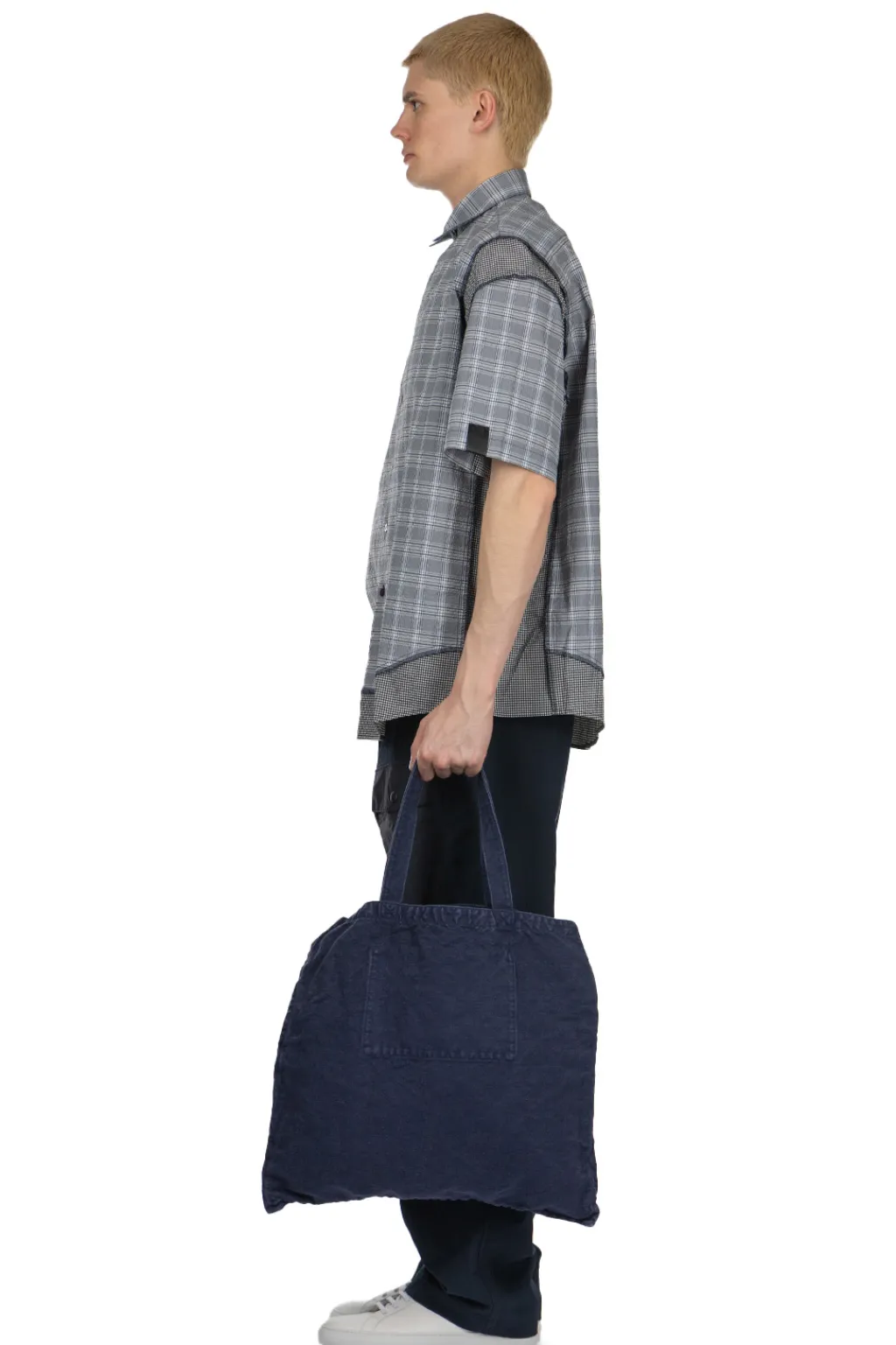 New Kaptain Sunshine Market Bag - Navy Blue