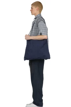 New Kaptain Sunshine Market Bag - Navy Blue
