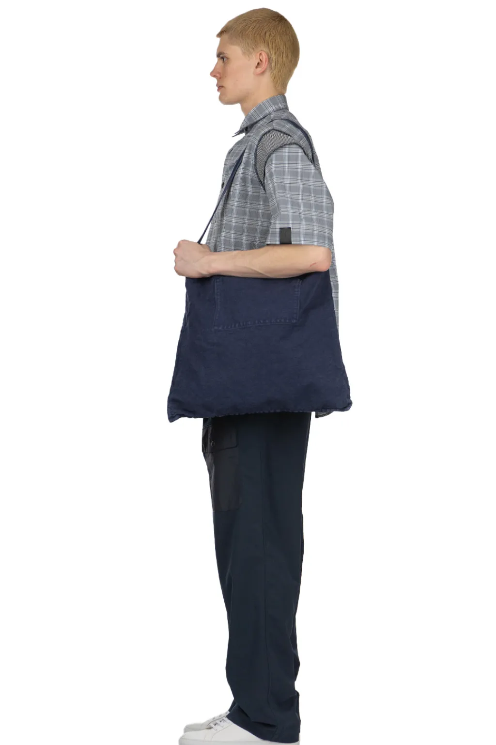 New Kaptain Sunshine Market Bag - Navy Blue