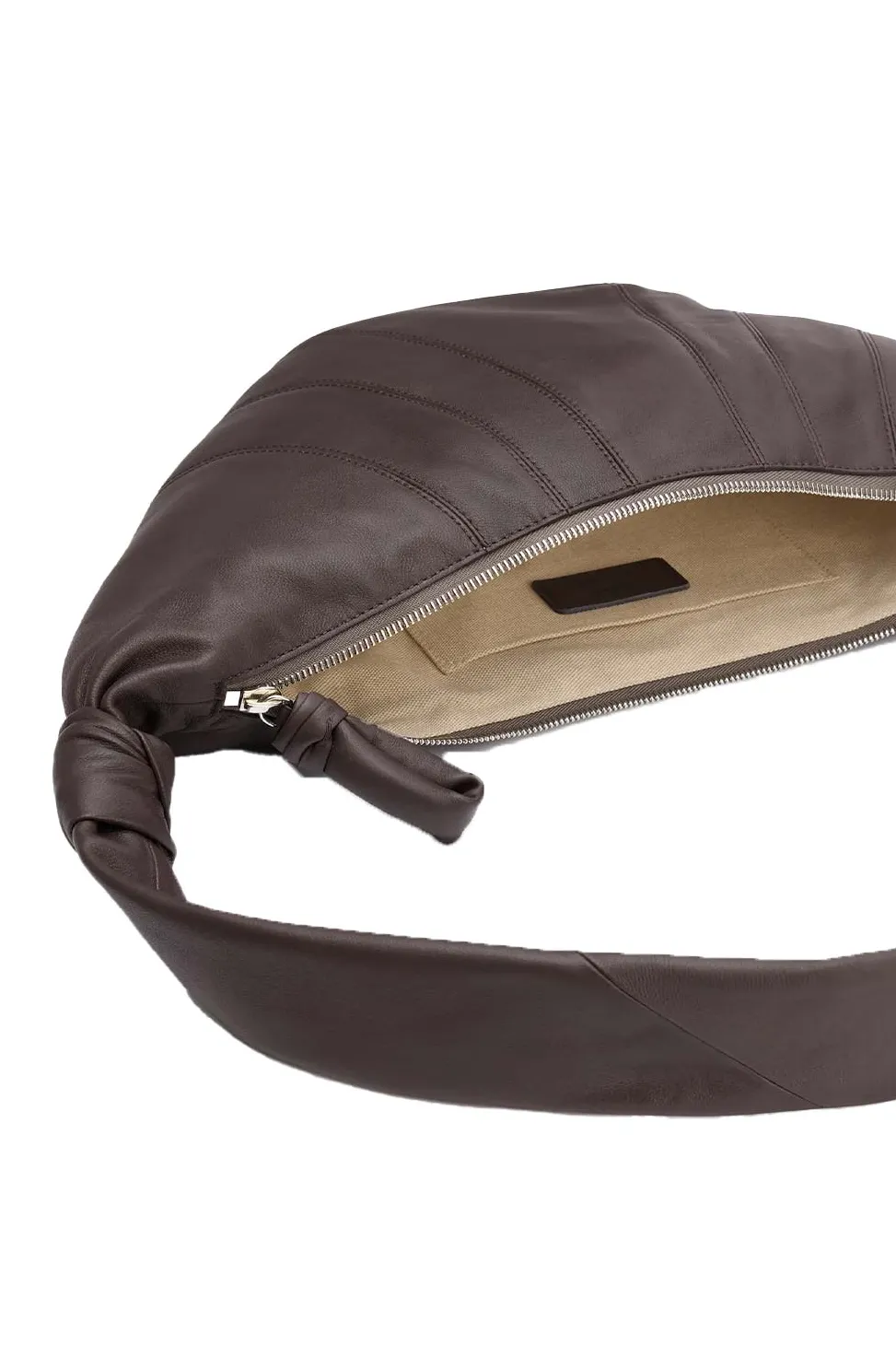 Sale LEMAIRE Medium Croissant Bag - Soft Nappa Leather - Mink