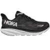 Sale Hoka Men Clifton 9 - Black x White