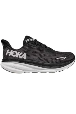 Sale Hoka Men Clifton 9 - Black x White