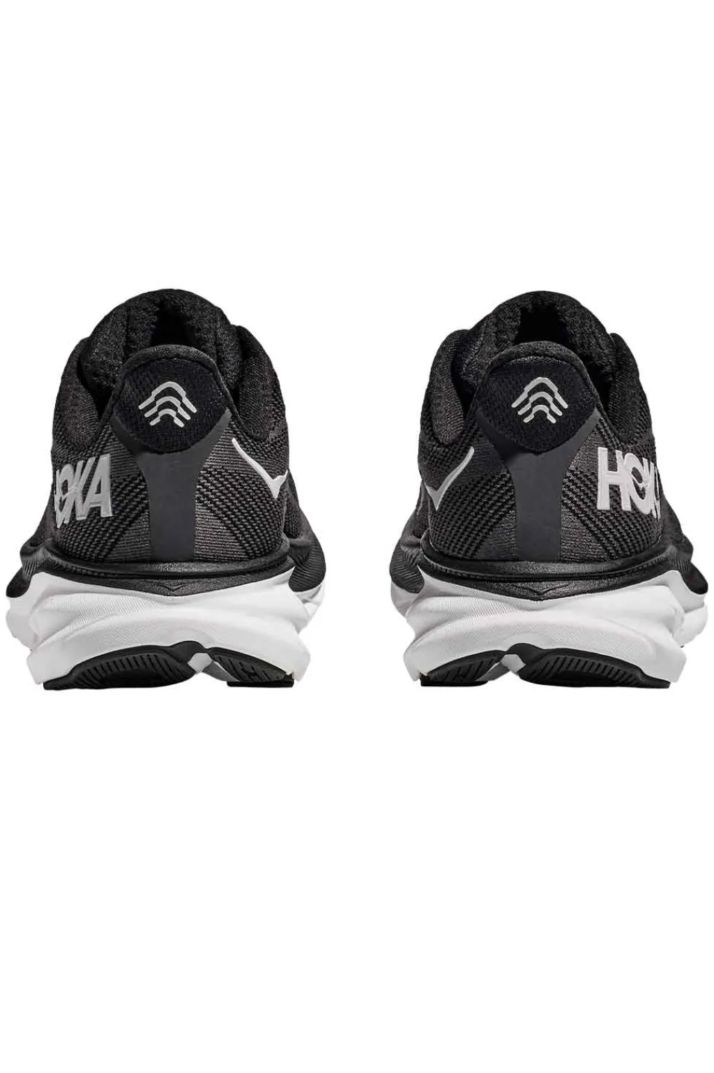Sale Hoka Men Clifton 9 - Black x White
