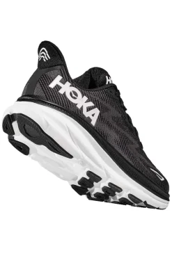 Sale Hoka Men Clifton 9 - Black x White