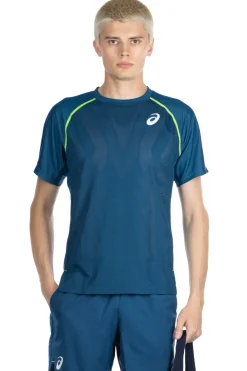 Sale Asics Men Match Actibreeze SS Top-Mako Blue