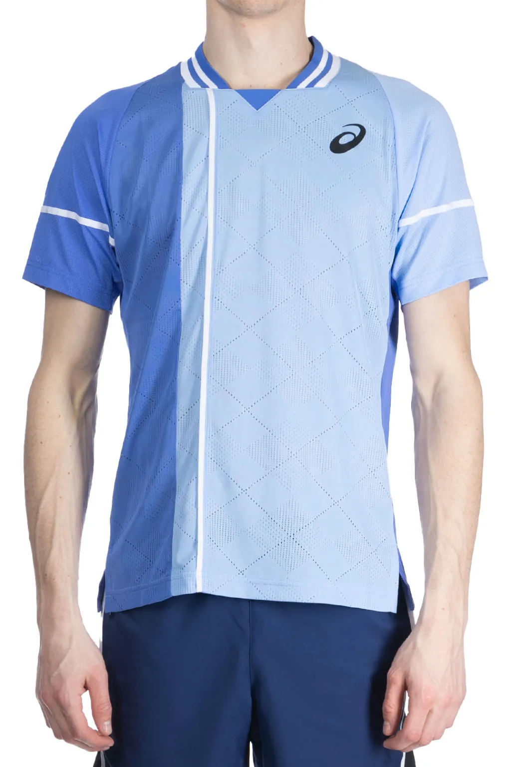 Clearance Asics MEN MATCH ACTIBREEZE SS TOP - Blue