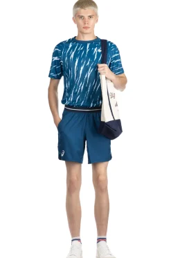 Hot Asics Men Match 7in Short-Mako Blue