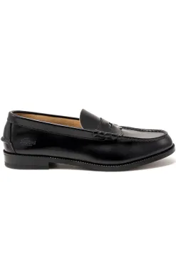 Outlet Kenford Fine Shoes Men's Coin Loafers - Black