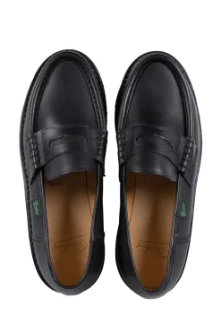 Sale Paraboot Men's Reims - Lisse Noir