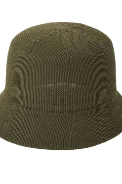Clearance CFCL Mesh Knit Bucket Hat - Fern Green