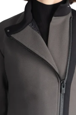 Outlet CFCL Mesh Zip Jacket - Iron Gray-Black