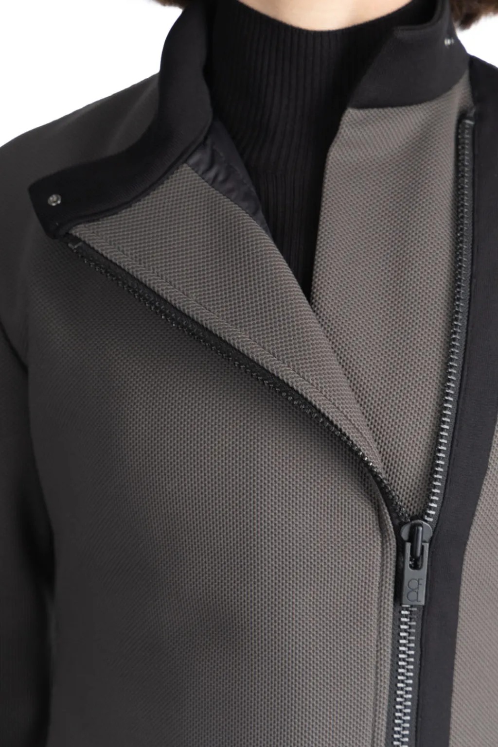 Outlet CFCL Mesh Zip Jacket - Iron Gray-Black