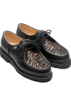 Discount Paraboot Michael - Lisse Noir/ Tigre