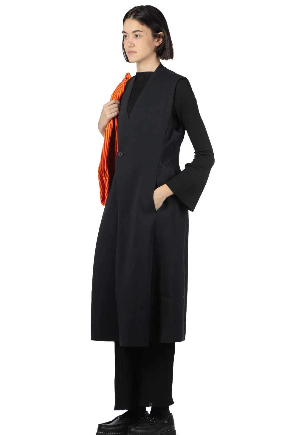 Outlet CFCL Milan Collarless Long Vest