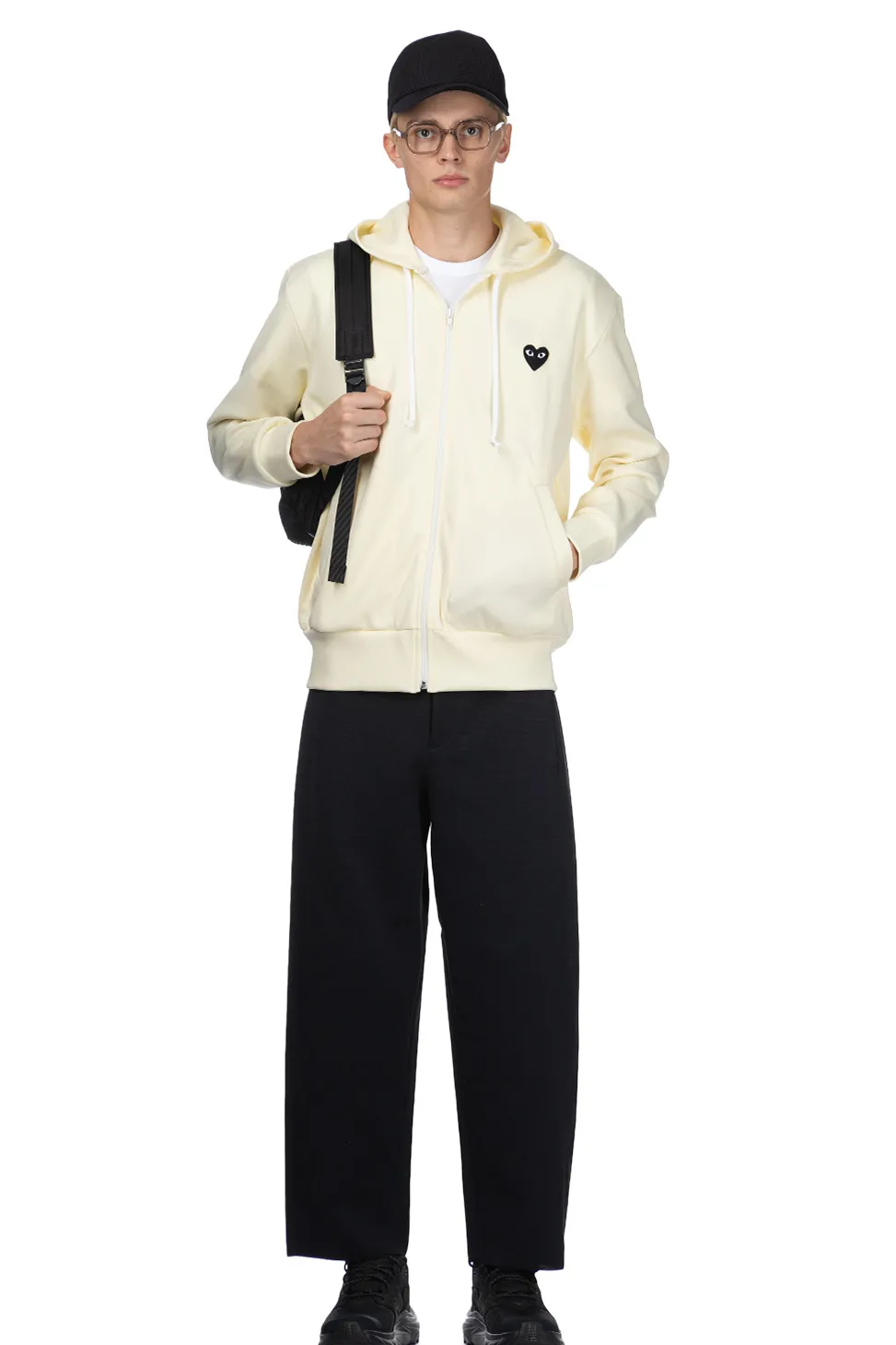 Hot CFCL Milan Rib Curved Pants - Black