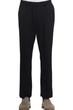 New CFCL Milan Rib Straight Pants - Black