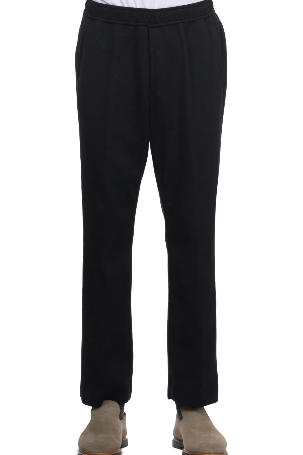 New CFCL Milan Rib Straight Pants - Black