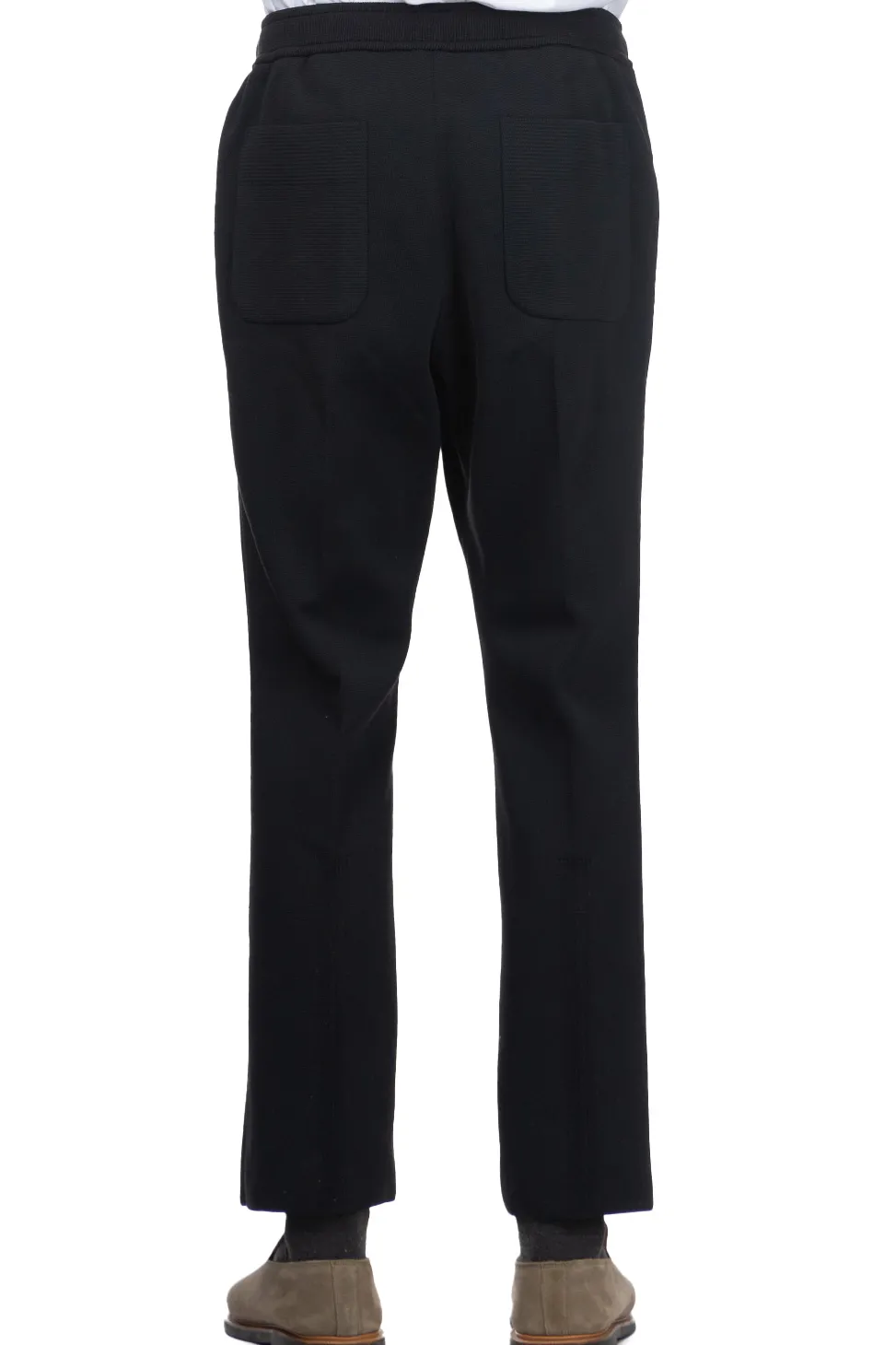 New CFCL Milan Rib Straight Pants - Black