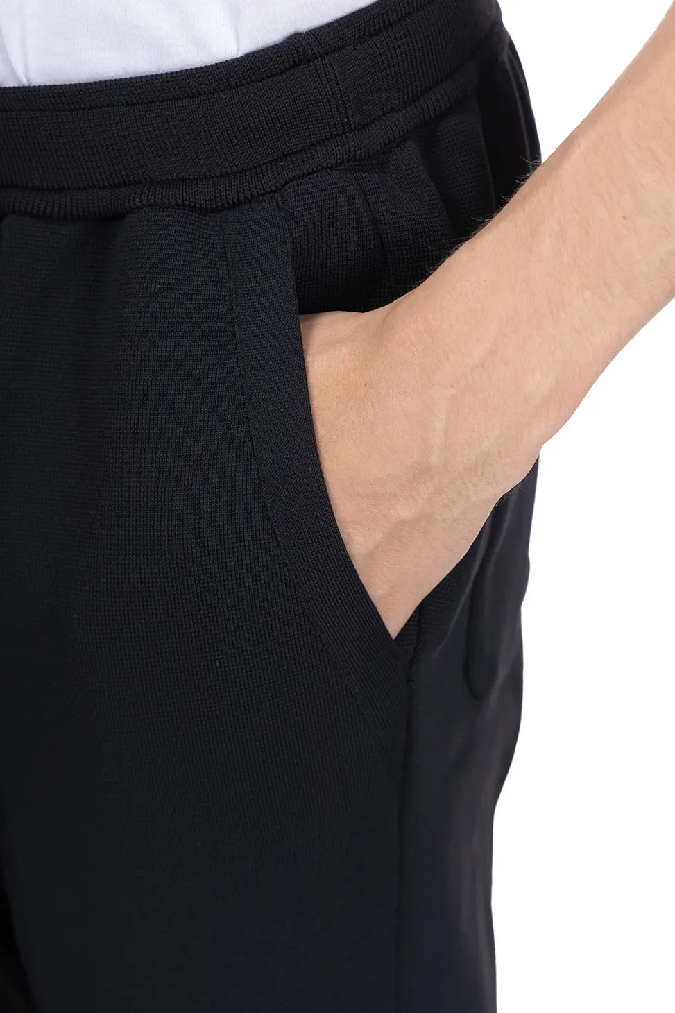 New CFCL Milan Rib Straight Pants - Black