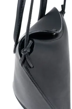 Discount MARROW LEATHER Mini Twist - Black