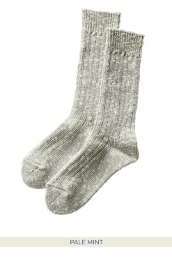 Clearance Lucky Socks Mix Rib Socks in 8 Color Choices