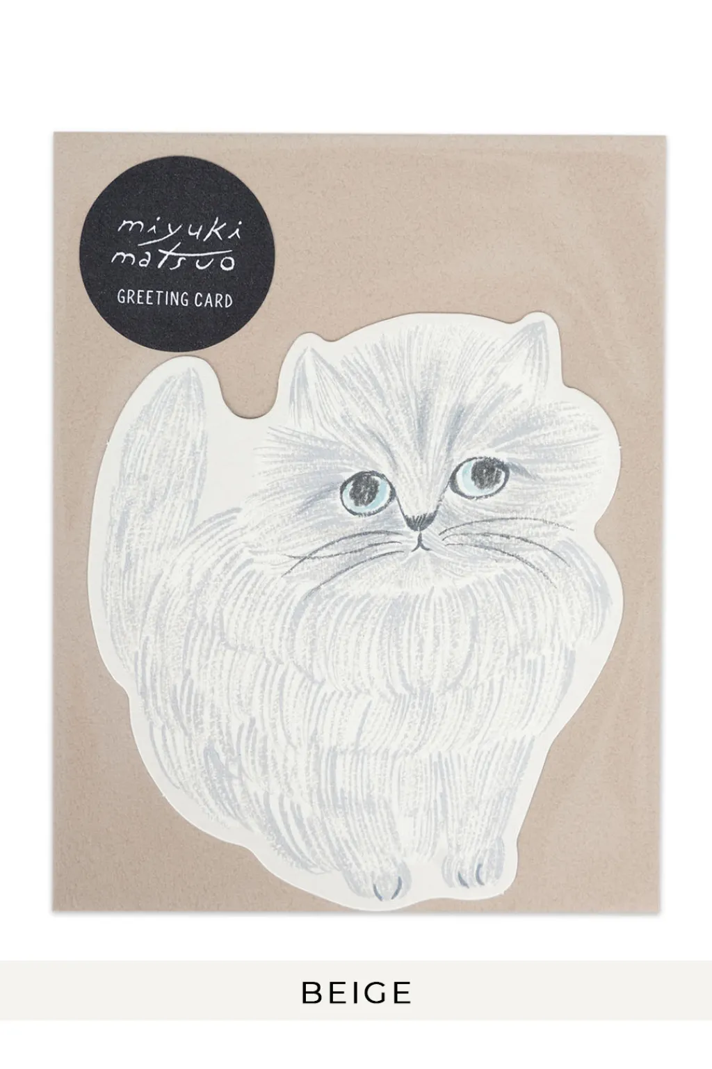 Clearance Mino Washi Miyuki Matsubara Cat Greeting Cards 4 Choices