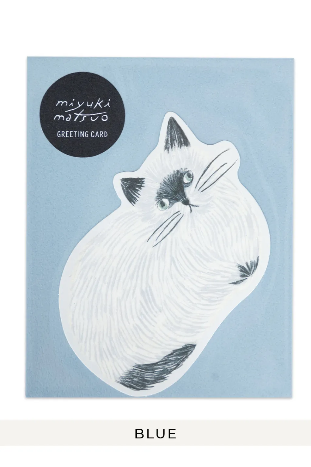 Clearance Mino Washi Miyuki Matsubara Cat Greeting Cards 4 Choices