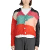 Online UNUSED Mohair and Wool Cardigan - Women - Green Multi