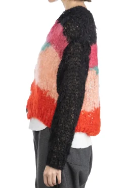 Online UNUSED Mohair and Wool Cardigan - Women - Green Multi