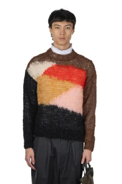 Best UNUSED Mohair and Wool Pullover - Men - Brown Multi