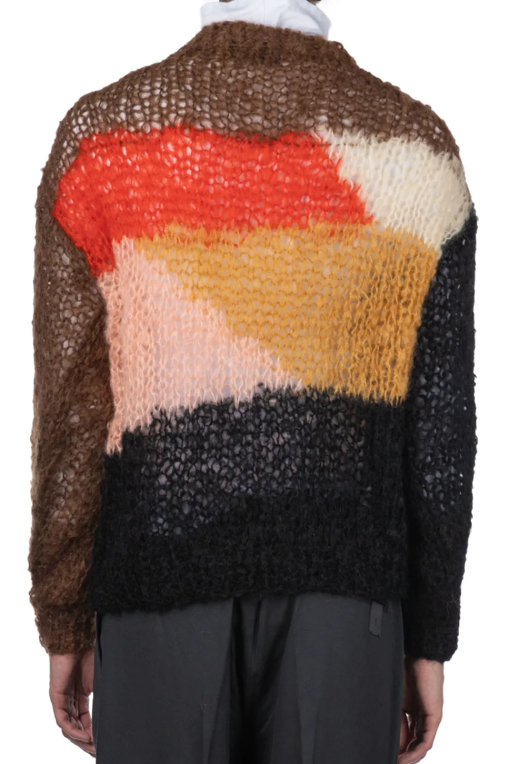 Best UNUSED Mohair and Wool Pullover - Men - Brown Multi