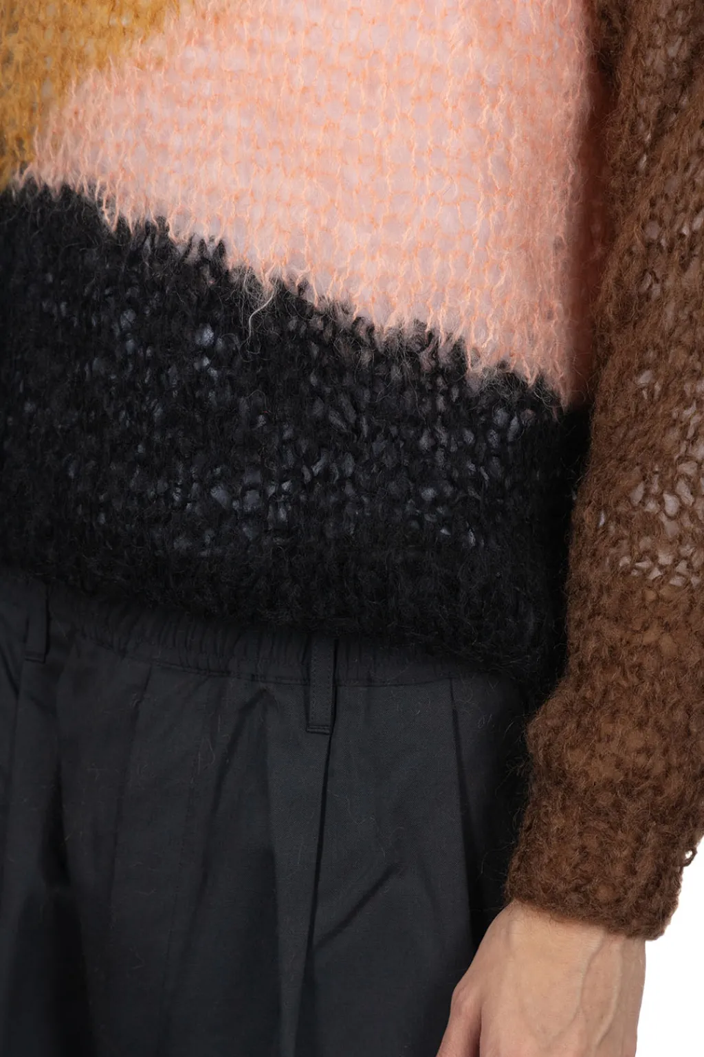 Best UNUSED Mohair and Wool Pullover - Men - Brown Multi