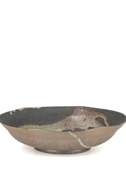 Discount KISENYOU Ceramics Moritsuke Shallow Bowl - Large - Black