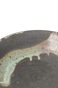 Discount KISENYOU Ceramics Moritsuke Shallow Bowl - Large - Black