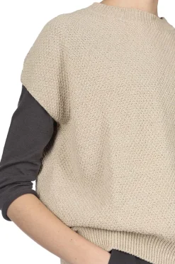 Best Evam Eva Moss Stitch Vest